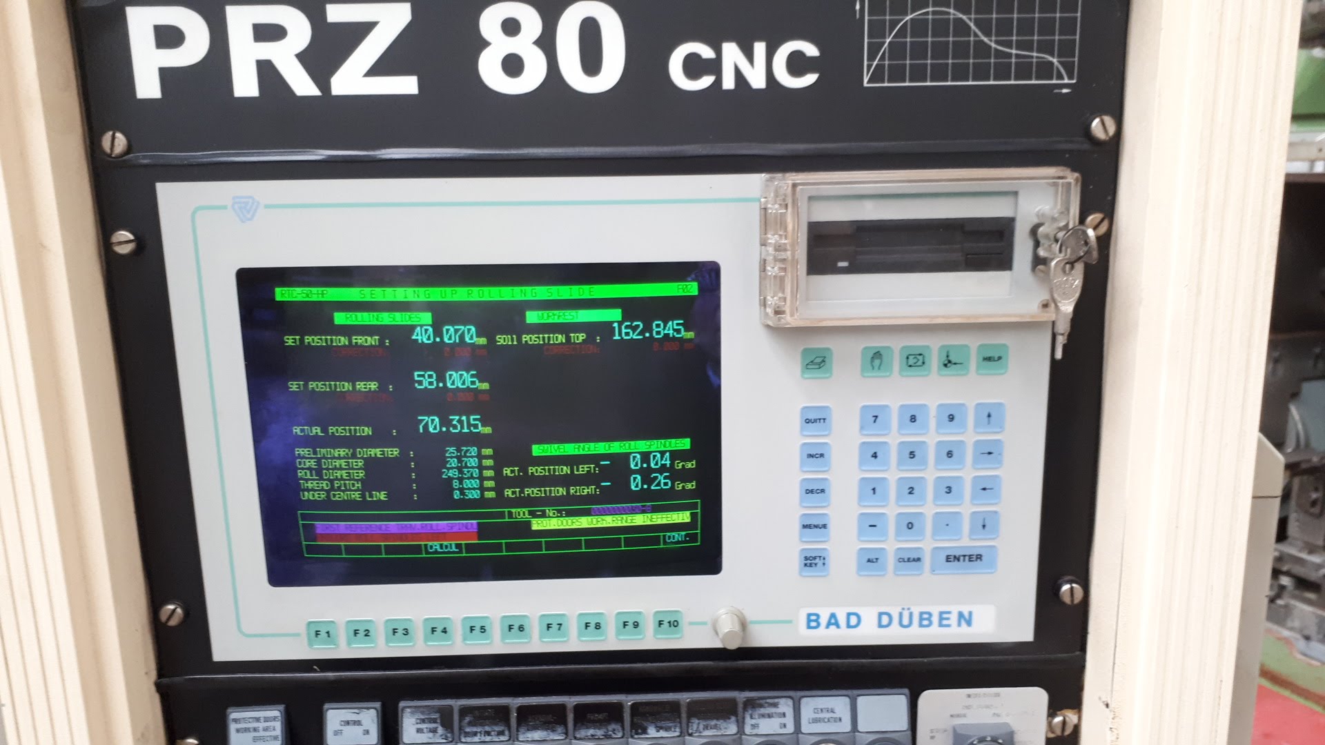 PROFIROLL BAD DUEBEN PRZ80 CNC 